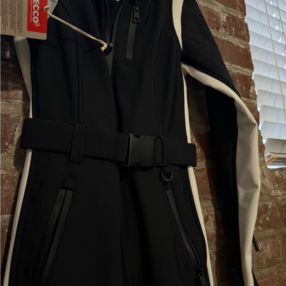 Zara Black and White Jumpsuit - Picture 2 of 5